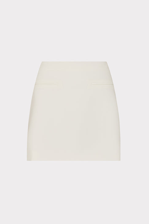 Lizzy Cady Mini Skirt Ecru Image 1 of 4
