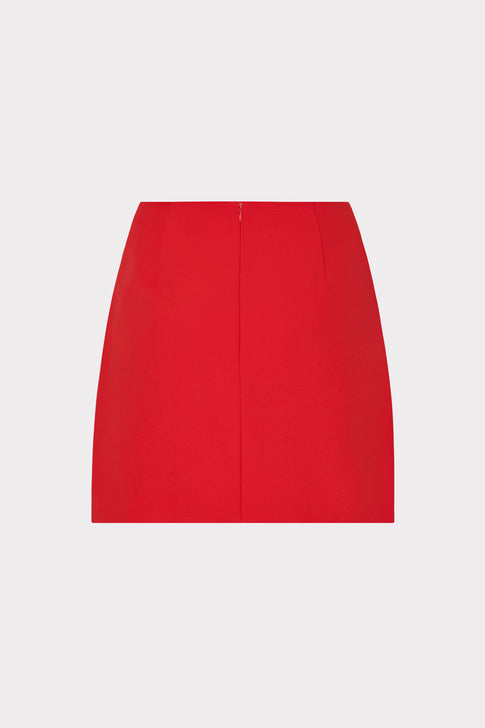 Lizzy Cady Mini Skirt Red Image 4 of 4