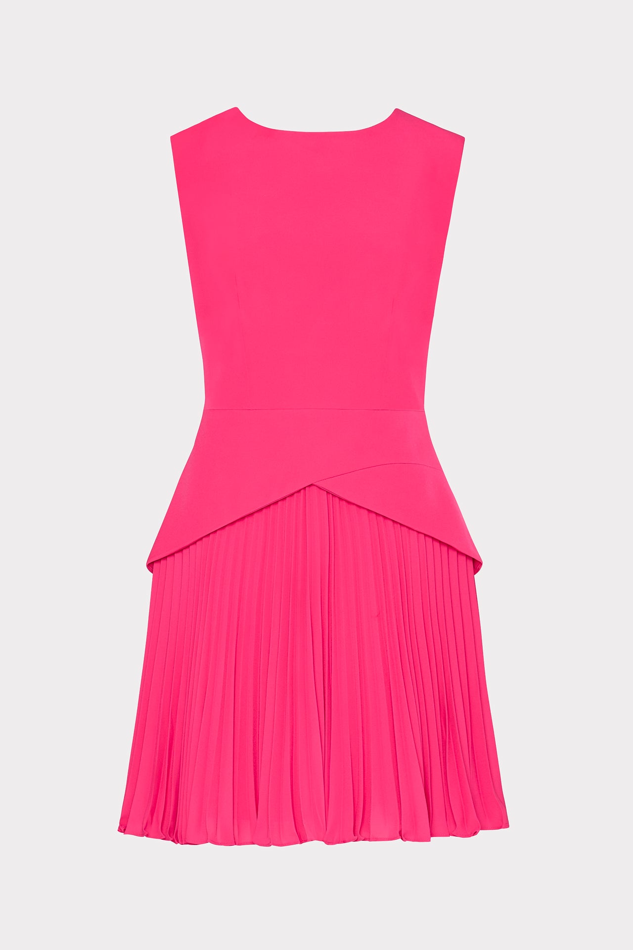 Haddy Pleated Mini Dress in Pink | Milly Haddy Pleated Mini Dress in Pink | Milly