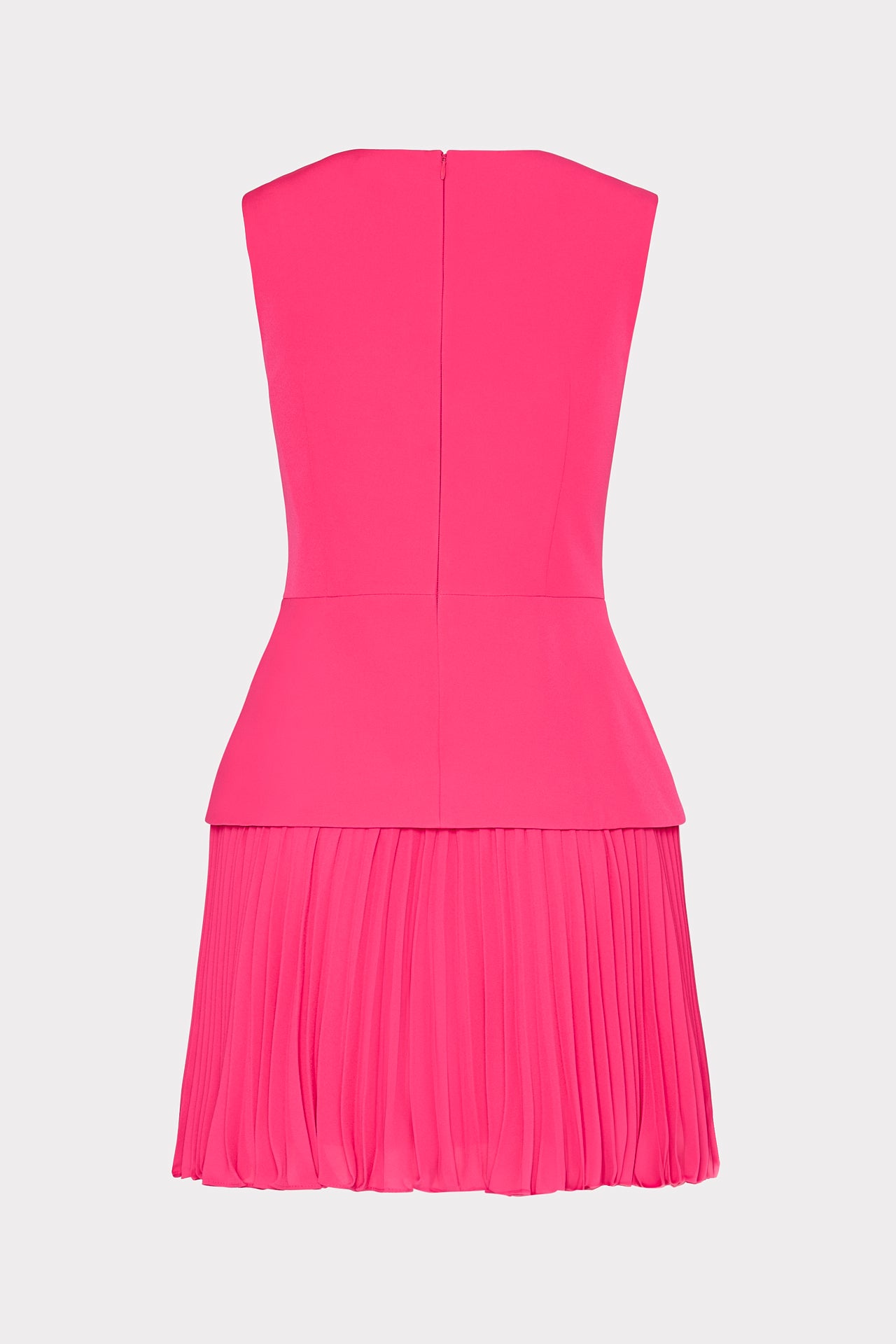 Milly Women's Haddy Pleated Minidress - Pink - Size 10 Milly Women's Haddy Pleated Minidress - Pink - Size 10