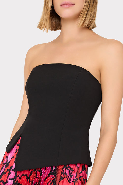Lana Cady Strapless Top Black Image 3 of 4