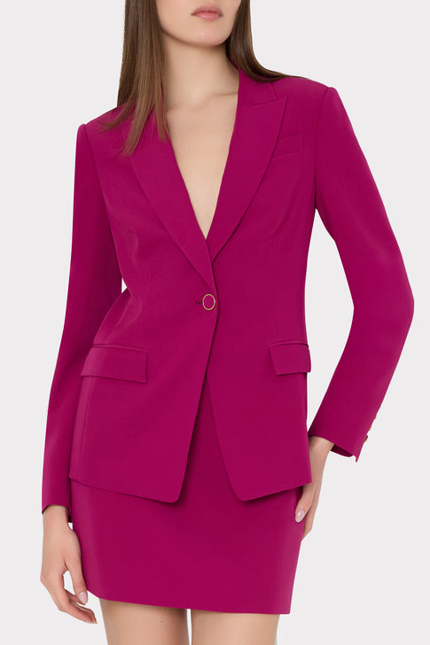 Avery Cady Blazer Plum Image 4 of 6