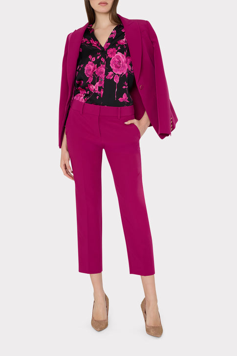 Nicola Cady Pants Plum Image 2 of 5