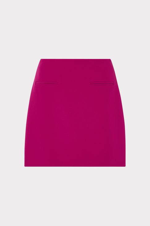 Lizzy Cady Mini Skirt Plum Image 1 of 4