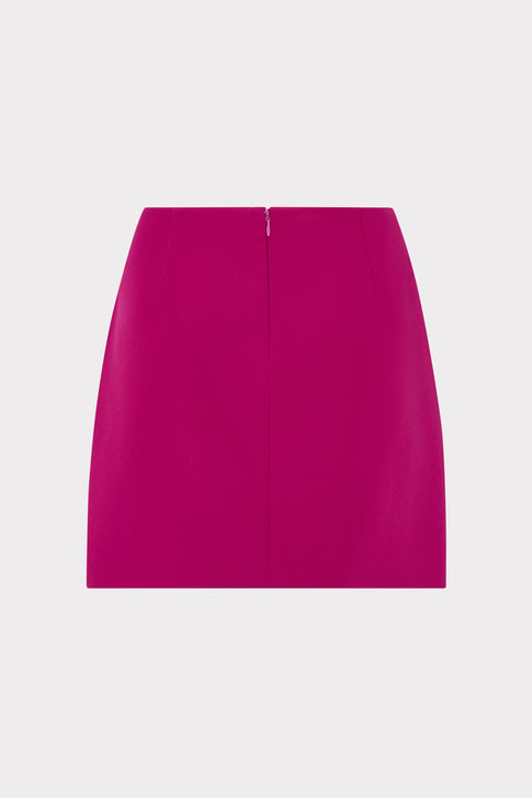 Lizzy Cady Mini Skirt Plum Image 4 of 4