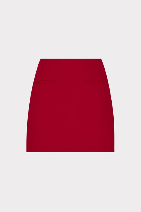 Lizzy Cady Mini Skirt Wine Image 1 of 4