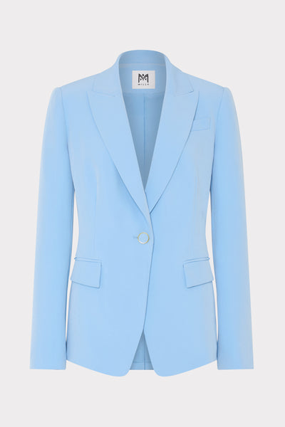 princess polly baby blue dress Marella | Woman - Herringbone Linen-Blend Blazer - Light Blue