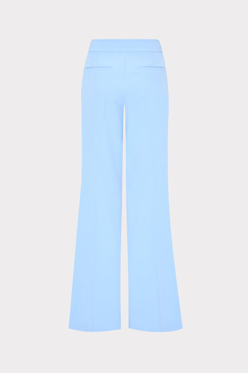 Light blue pants on a white background