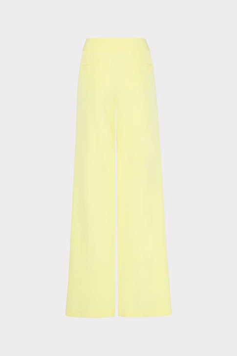 Yellow skirt on a white background