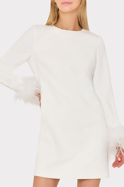 Eli Feather Mini Dress