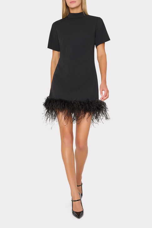 Hailey Feather Mini Dress