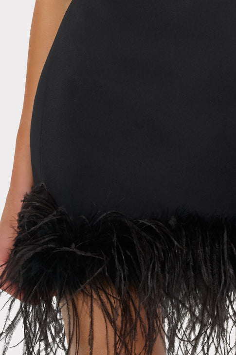 Hailey Feather Mini Dress