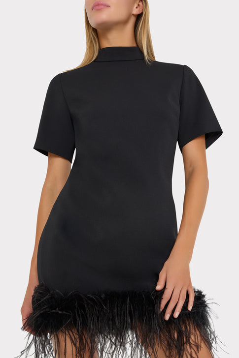 Hailey Feather Mini Dress