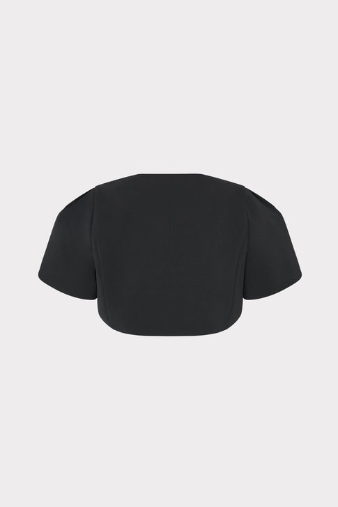 Flora Crepe Bolero