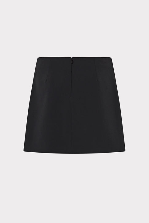 Ramona Crystal Trim Mini Skirt Black Image 5 of 5