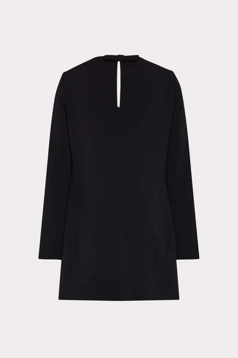 Audrey Crepe Mini Dress