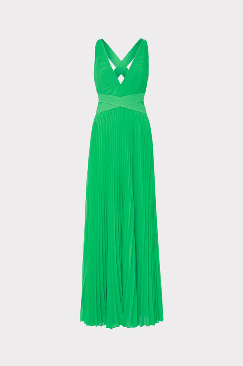 Oria Pleated Dress