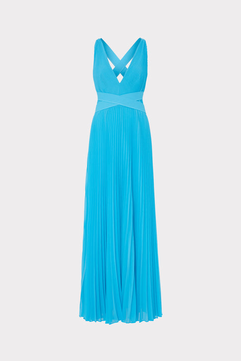 Oria Pleated Dress