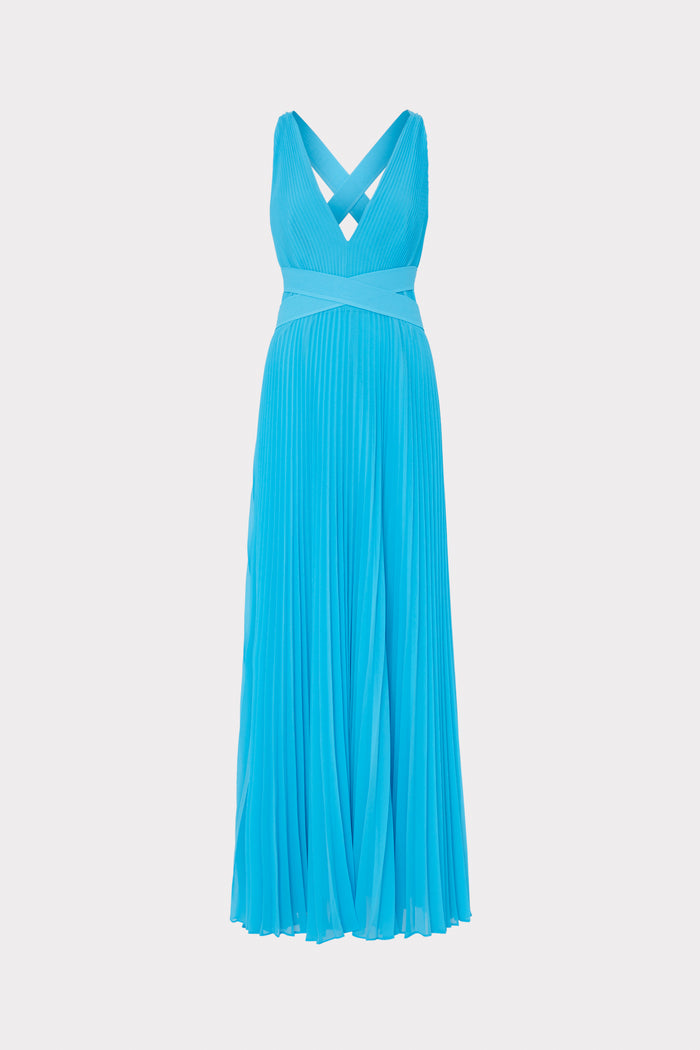 Oria Pleated Dress