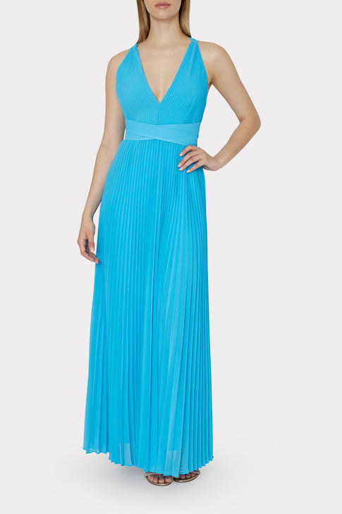 Oria Pleated Dress