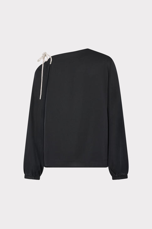 Rory Silk Bow Top