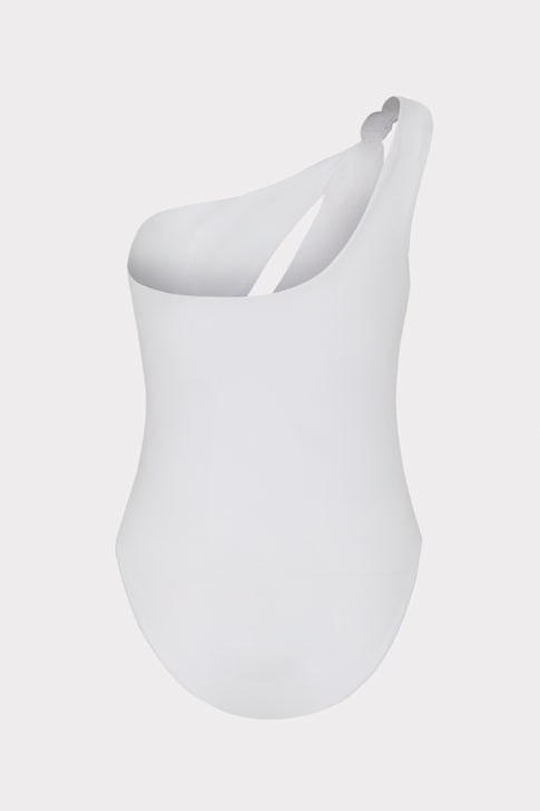 Solid Carvico Vita Cutout One Piece White Image 5 of 6
