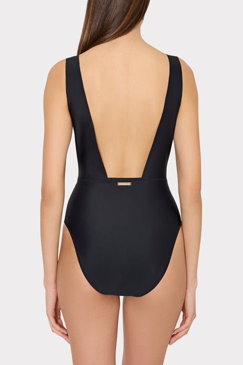 Solid One Piece Black Image 3 of 4