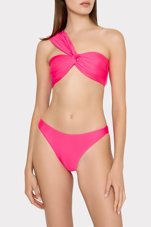 Olivia Draped Bandeau Top Pink Image 4 of 8