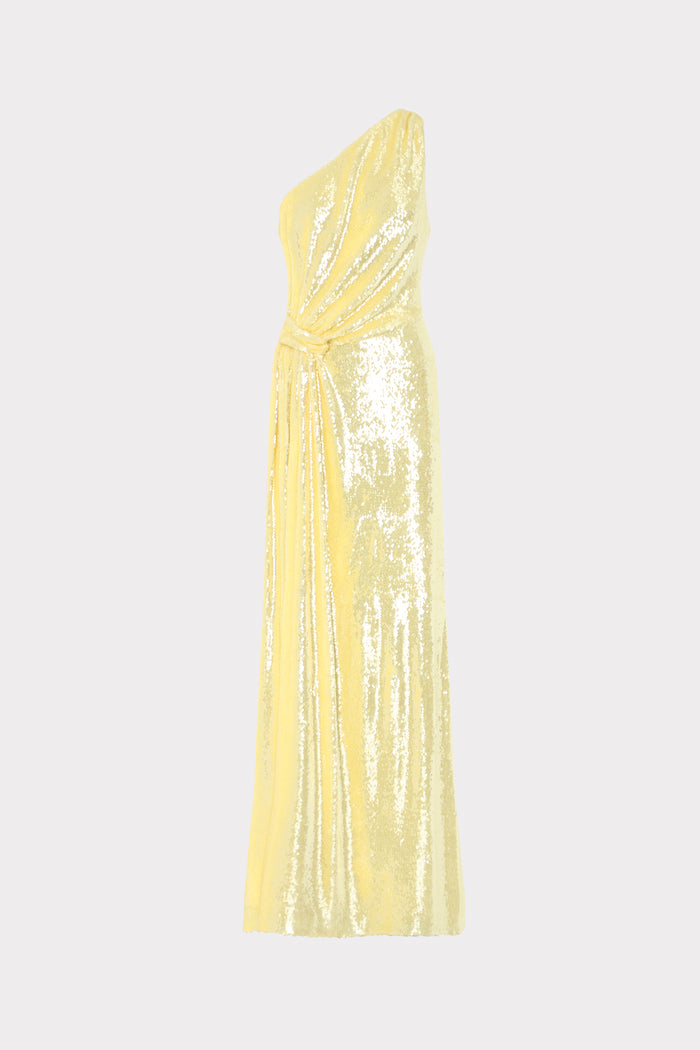 milly gold sequin dress Milly Colette Dot Sequin Mini Dress main image 1