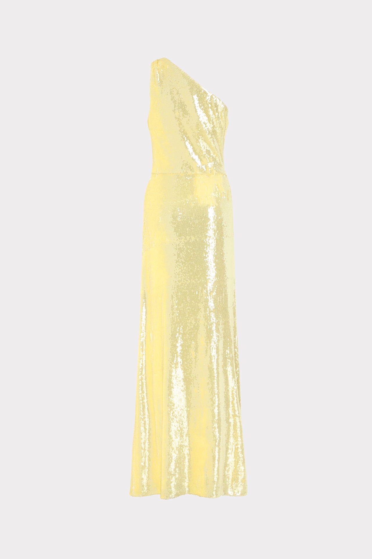 Porsha Sequin One Shoulder Dress in Yellow Porsha Sequin One Shoulder Dress in Yellow