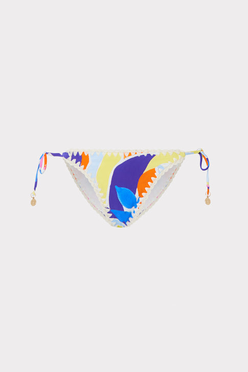 Painted Bloom Bikini Bottom