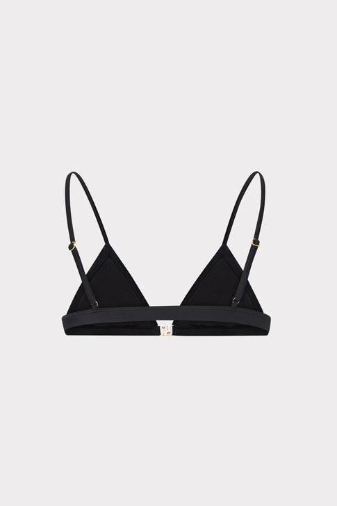 Positano Color Block Bikini Top Black Multi Image 4 of 4