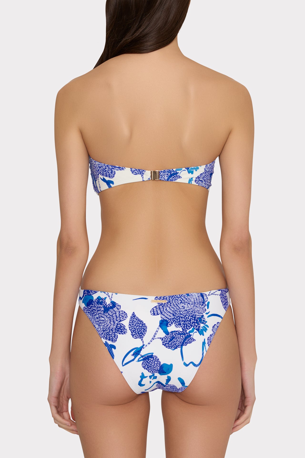 FIREFLY Malisa II Top Bikini Con Ferretto E Spalline Regolabili - Donna, Taglia M, Fantasia Fiori/Strisce