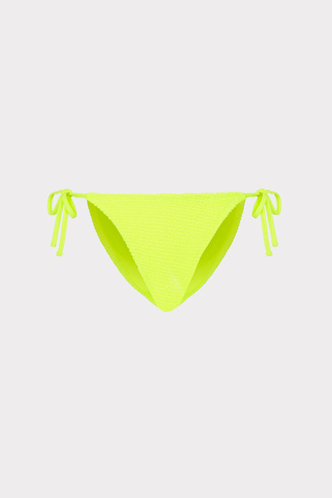 Lori Textured Side Tie Bikini Bottom