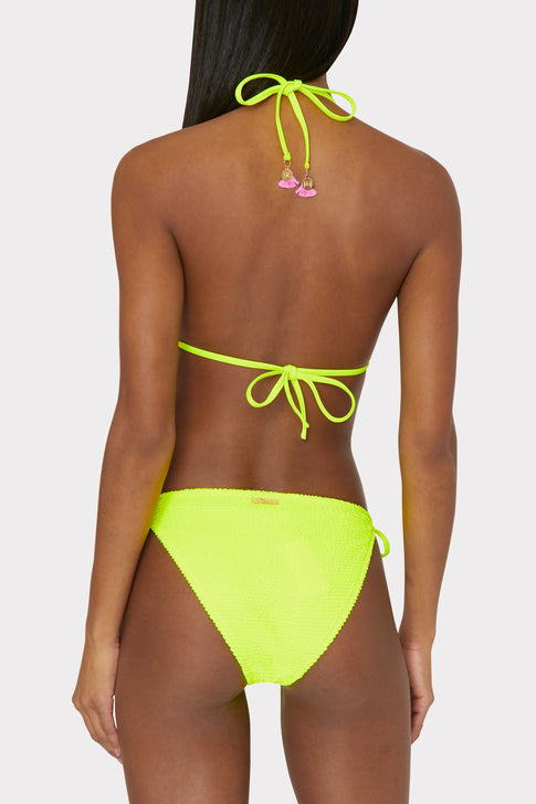 Lori Textured Side Tie Bikini Bottom