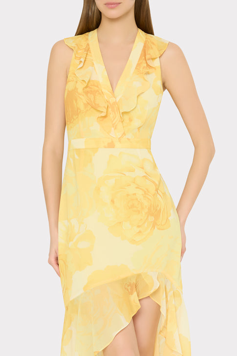 Nanci Printed Midi Dress