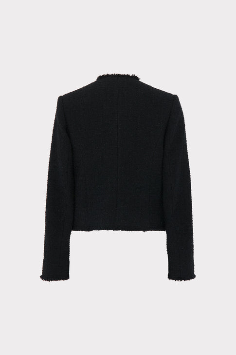 Reign Boucle Jacket Black Image 5 of 5