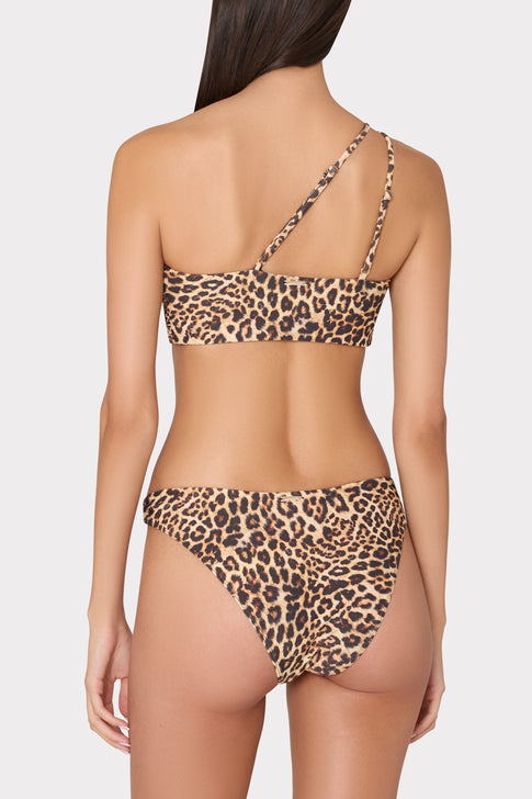 Niki Leopard O-Ring Bikini Bottom Multi Image 3 of 4
