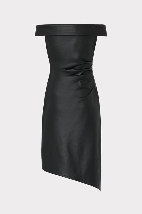 Ally Vegan Leather Dress