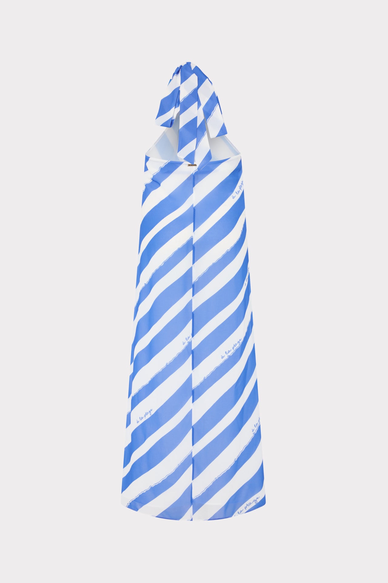 Milly Cabana Ava Cross Neck Striped Maxi Dress Milly Cabana Ava Cross Neck Striped Maxi Dress