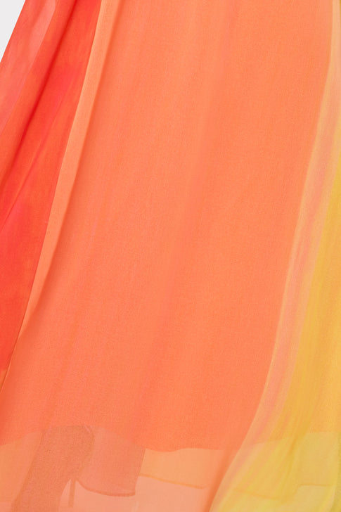 Sunset Stripe Strapless Dress Multi Image 5 of 6