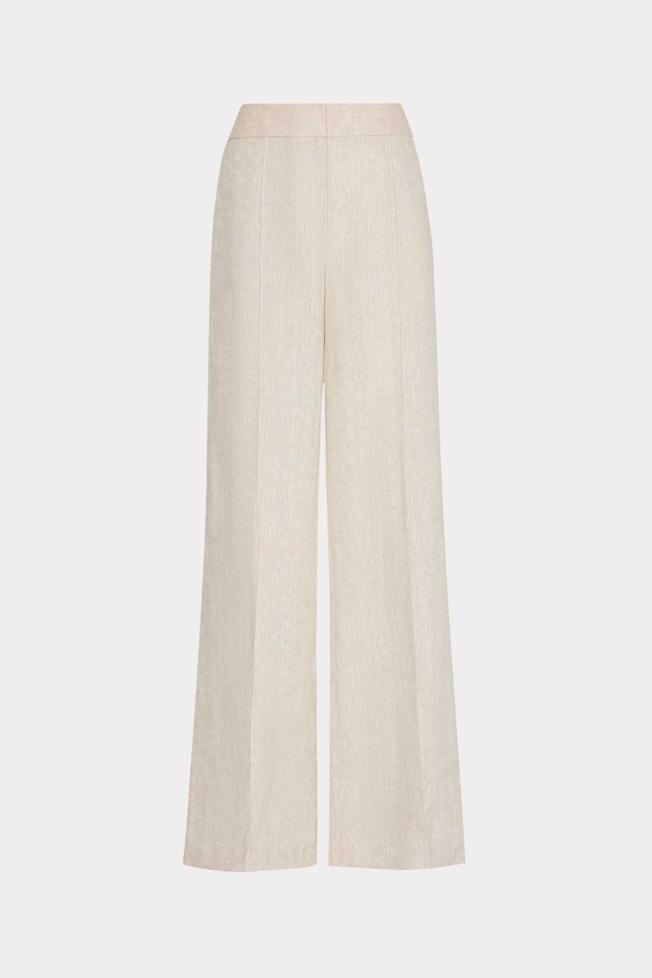 Noa Linen Trousers in Natural | MILLY