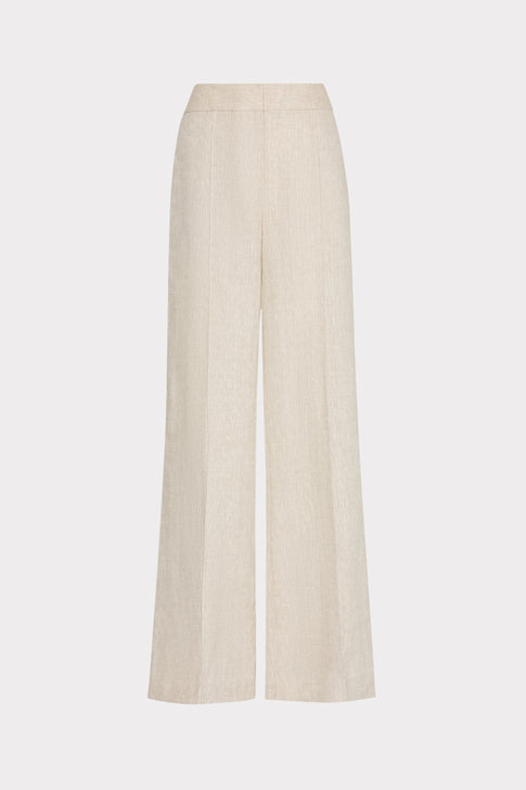 Noa Linen Trousers Natural Image 1 of 4