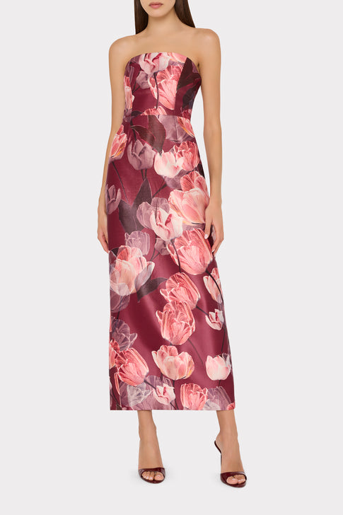 Orion Tulip Brocade Dress