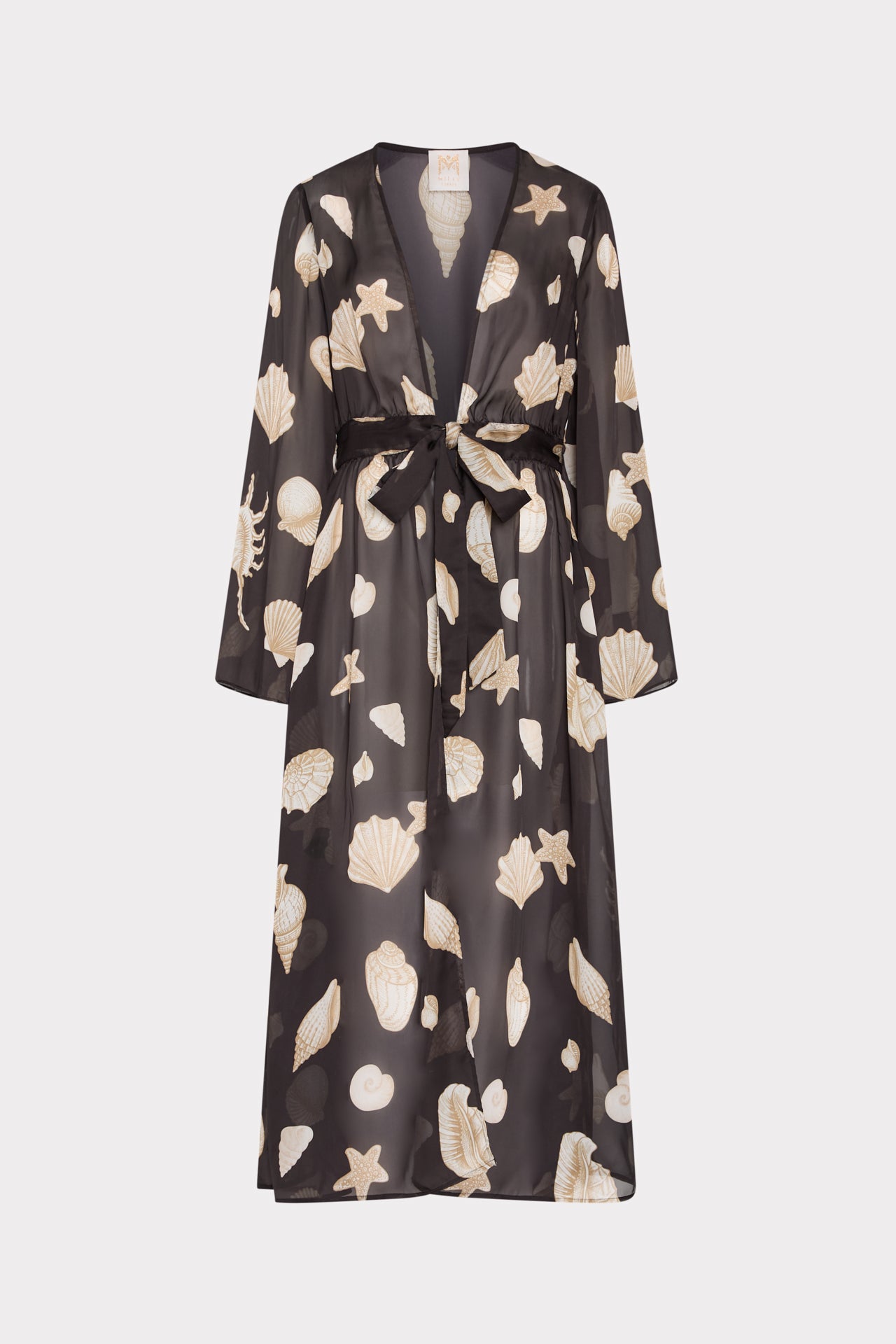 Vince Seashell Cover Up in Black/White