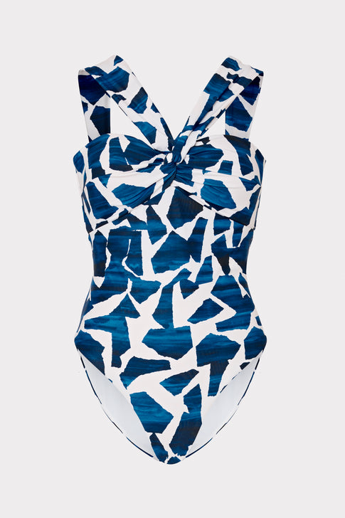 Betsy Ocean Puzzle Bandeau One Piece