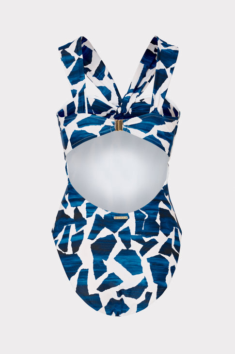 Betsy Ocean Puzzle Bandeau One Piece