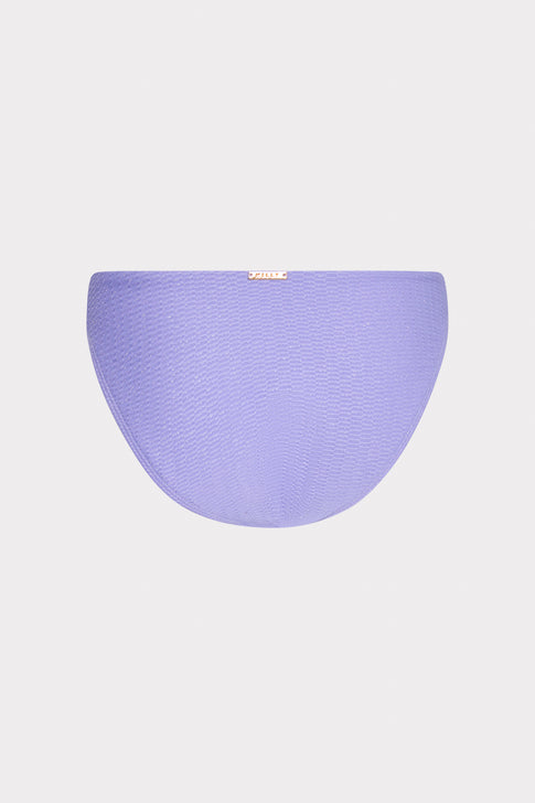 Shimmer Texture Margot Bikini Bottom Purple Image 4 of 4