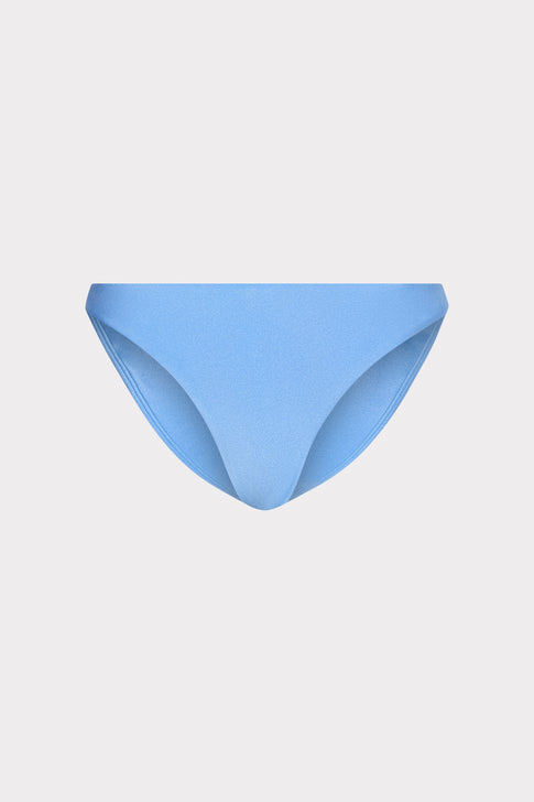 Margot Gloss Bikini Bottom Mineral Blue Image 1 of 5