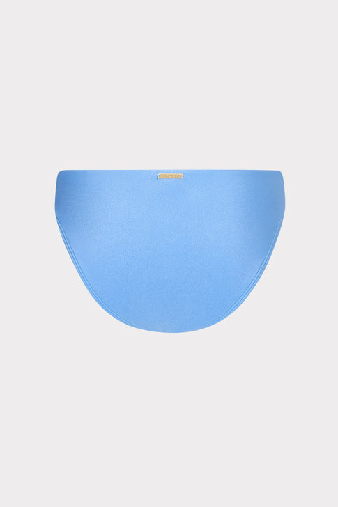 Margot Gloss Bikini Bottom Mineral Blue Image 4 of 5